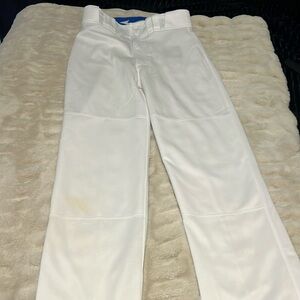 Mizuno solid White Baseball Pants - straight leg men’s small